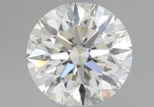 0.52 carat I-VS2 Excellent cut Natūralus Round Deimantas (1)