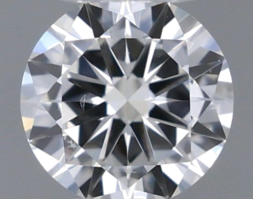 0.21 carat F-SI1 GD cut Natūralus Round Deimantas (1)