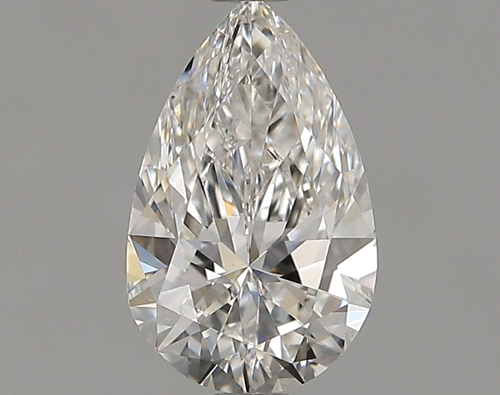 0.62 carat F-VS2 Natūralus Pear Deimantas (1)