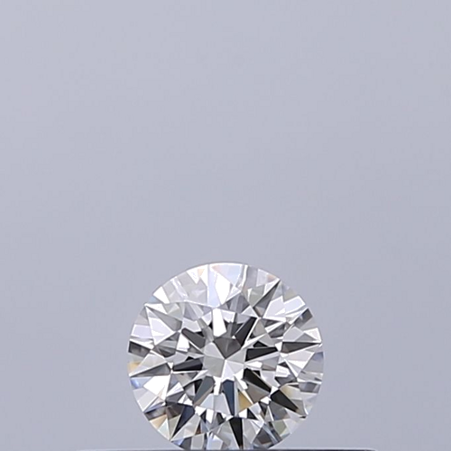 0.19 carat F-VVS1 Excellent cut Natūralus Round Deimantas (1)