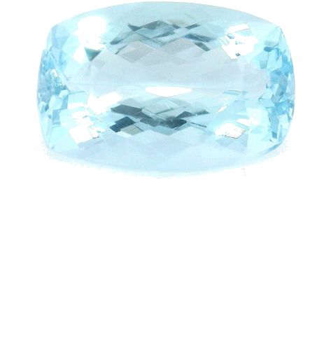 3.59 carat BLUE Cushion Aquamarine (1)