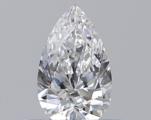 0.34 carat D-SI1 Natūralus Pear Deimantas (1)