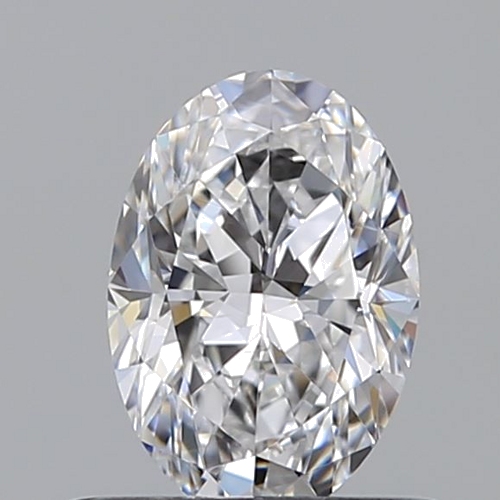 0.5 carat D-VS2 Natūralus Oval Deimantas (1)