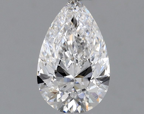 0.5 carat D-VVS1 Natūralus Pear Deimantas (1)