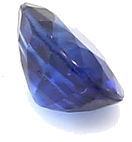 0.32 carat BLUE BRILLIANTSTEP cut Oval Safyras (1)