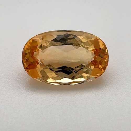 3.24 carat ORANGE Oval Topaz (1)