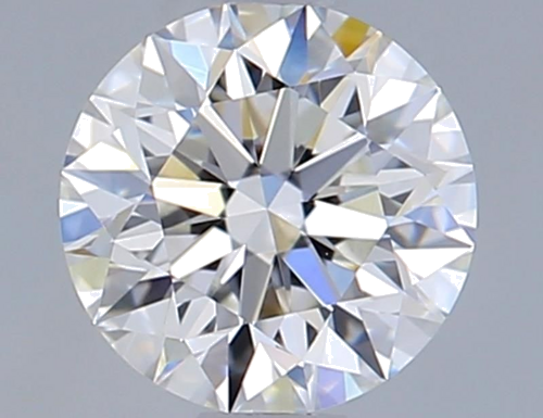 0.53 carat F-VVS2 Excellent cut Natūralus Round Deimantas (1)