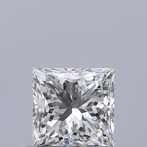0.52 carat E-VVS1 Natūralus Princess Deimantas (1)