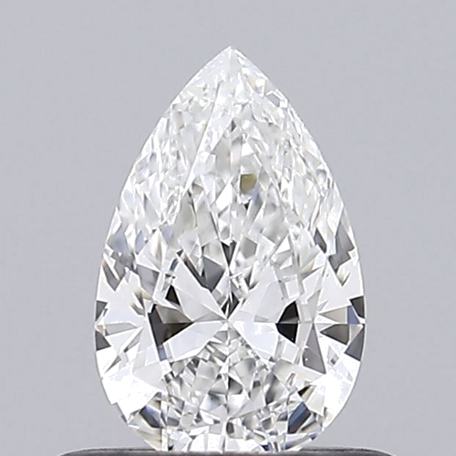 0.4 carat F-VVS2 Natūralus Pear Deimantas (1)