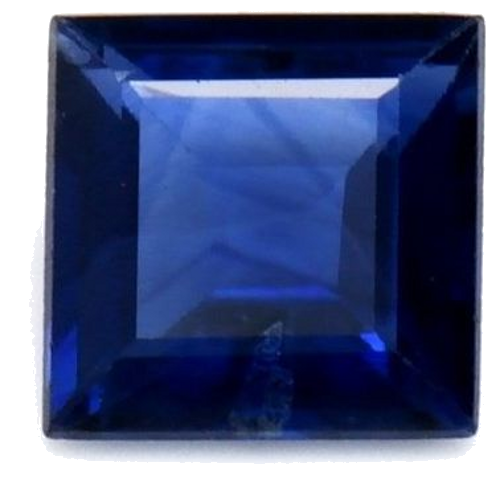 0.42 carat BLUE Square Safyras (1)