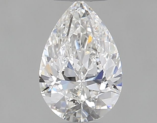 0.29 carat F-VS2 Natūralus Pear Deimantas (1)