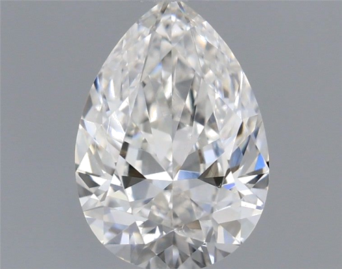 0.62 carat G-VVS2 Natūralus Pear Deimantas (1)