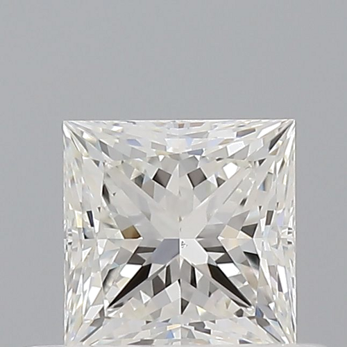0.51 carat G-VS1 Natūralus Princess Deimantas (1)