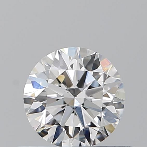 0.5 carat F-SI1 Very Good cut Natūralus Round Deimantas (1)