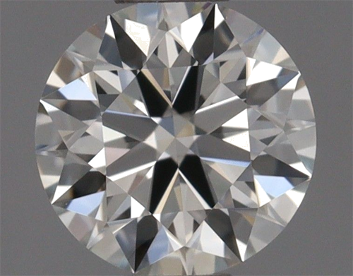 0.42 carat J-IF Excellent cut Natūralus Round Deimantas (1)
