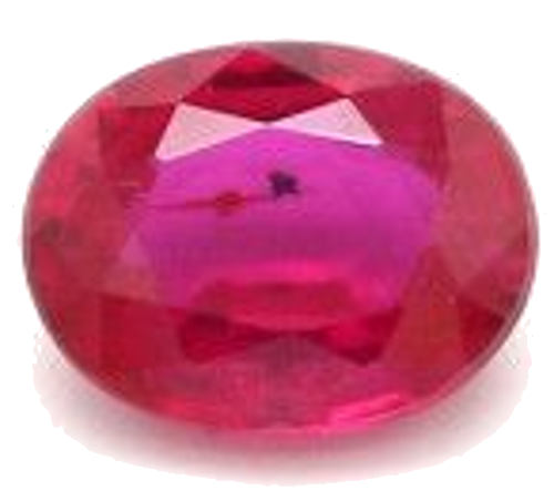 0.22 carat RED BRILLIANTSTEP cut Oval Rubinas (1)