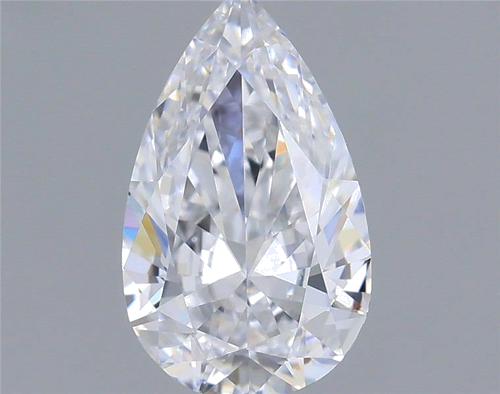 0.5 carat D-VVS1 Natūralus Pear Deimantas (1)