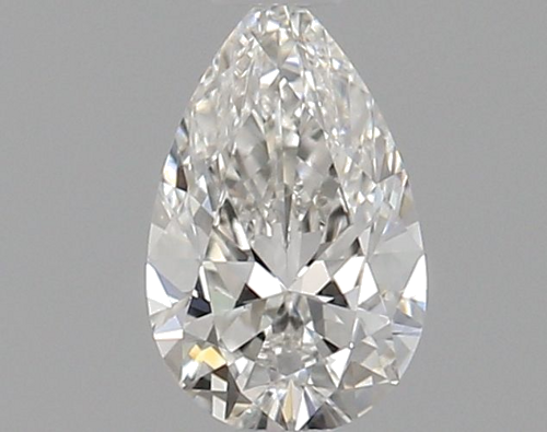 0.5 carat H-VVS1 Natūralus Pear Deimantas (1)