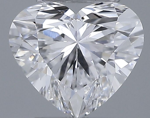 0.5 carat D-VS1 Natūralus Heart Deimantas (1)