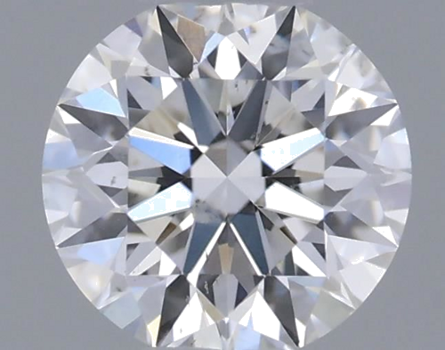 0.35 carat E-SI2 Excellent cut Natūralus Round Deimantas (1)