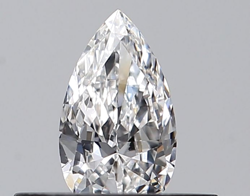 0.25 carat E-VS1 Natūralus Pear Deimantas (1)