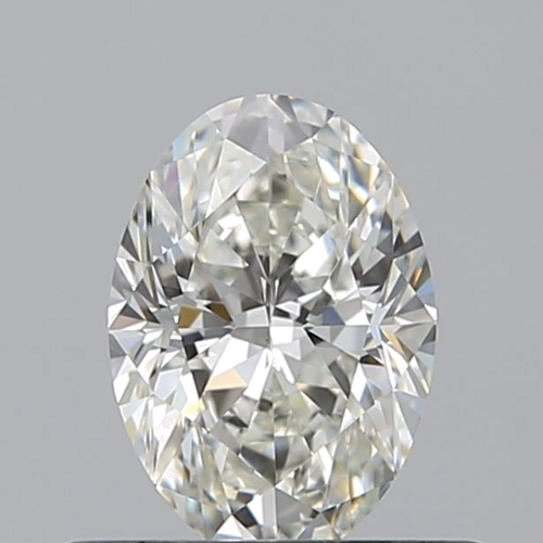 0.5 carat H-VS2 Natūralus Oval Deimantas (1)