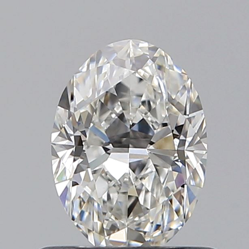 0.6 carat F-SI1 Natūralus Oval Deimantas (1)