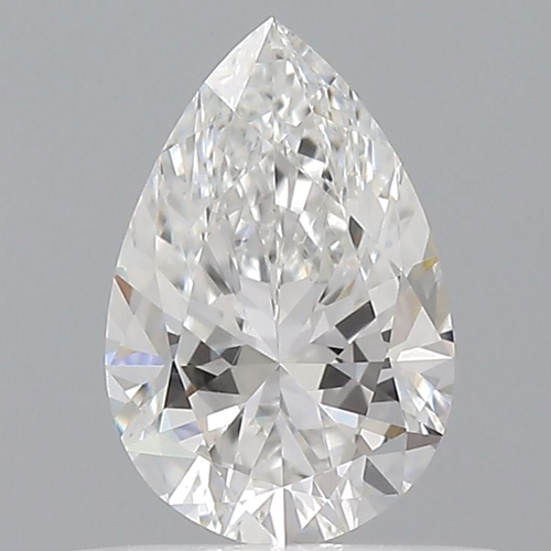0.5 carat E-VS2 Natūralus Pear Deimantas (1)