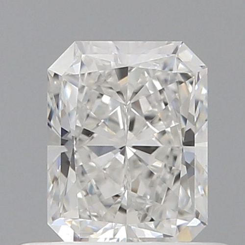 0.5 carat E-VVS2 Natūralus Radiant Deimantas (1)