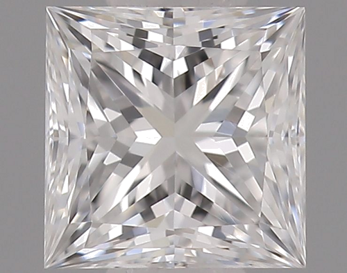 0.32 carat E-VVS1 Natūralus Princess Deimantas (1)