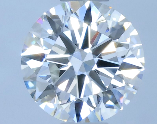 0.5 carat F-VVS1 Excellent cut Natūralus Round Deimantas (1)