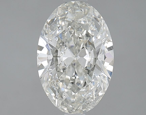 1.7 carat I-SI2 Natūralus Oval Deimantas (1)