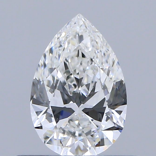 0.41 carat F-VS2 Natūralus Pear Deimantas (1)