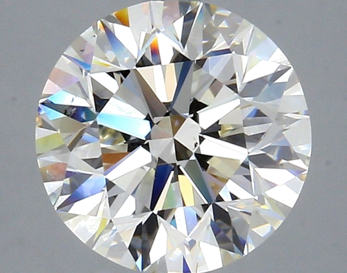 3.45 carat K-VS2 Excellent cut Natūralus Round Deimantas (1)