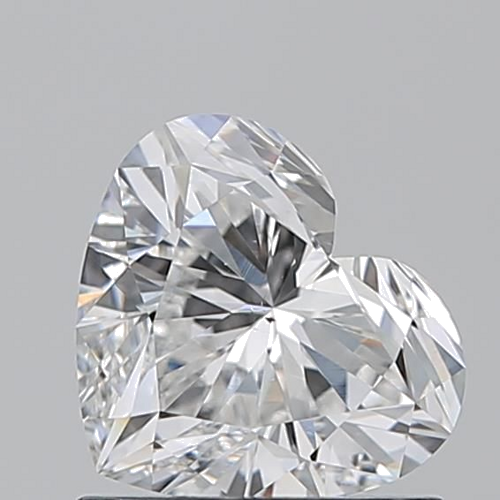 1.03 carat F-VS2 Natūralus Heart Deimantas (1)