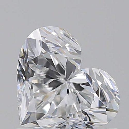 0.9 carat E-VVS1 Natūralus Heart Deimantas (1)