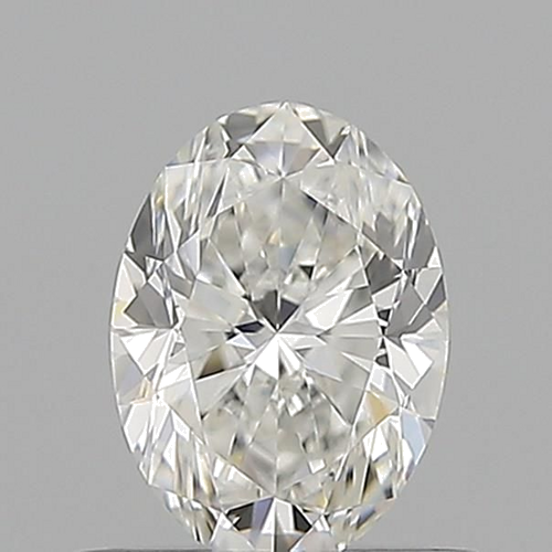 0.68 carat F-VVS2 Natūralus Oval Deimantas (1)