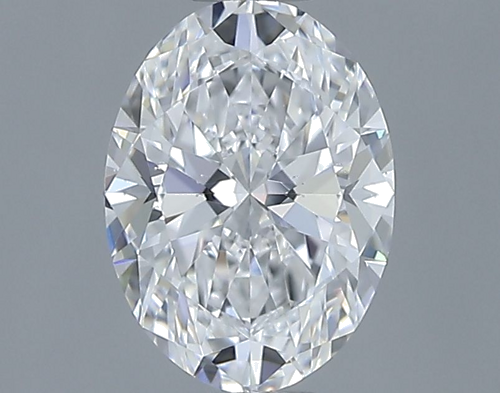 0.7 carat D-SI1 Natūralus Oval Deimantas (1)