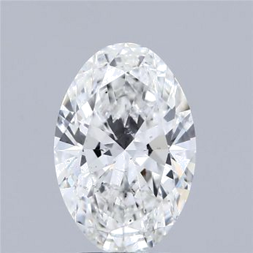 3.01 carat G-SI2 Natūralus Oval Deimantas (1)