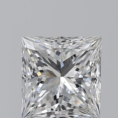 2.0 carat E-SI1 Natūralus Princess Deimantas (1)