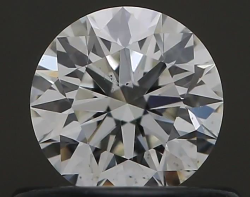 0.46 carat I-VS2 Excellent cut Natūralus Round Deimantas (1)