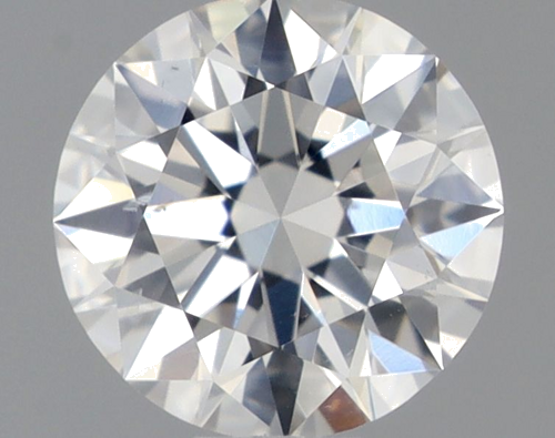 0.43 carat F-SI1 Excellent cut Natūralus Round Deimantas (1)