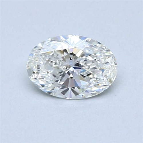 0.6 carat F-VS1 Natūralus Oval Deimantas (1)