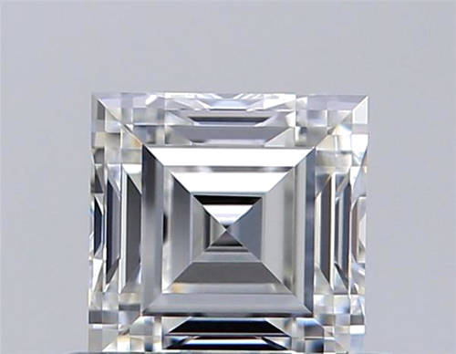 0.52 carat G-VVS1 Natūralus Square Radiant Deimantas (1)