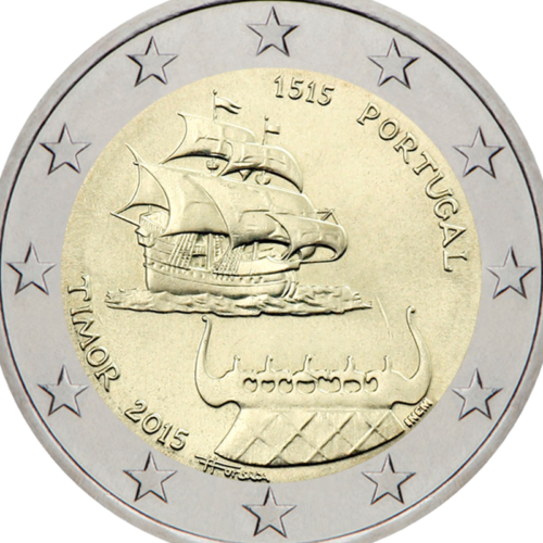 2015 Portugal Timor 2 euro coin (2)