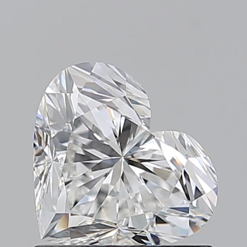 1.02 carat F-VS1 Natūralus Heart Deimantas (1)