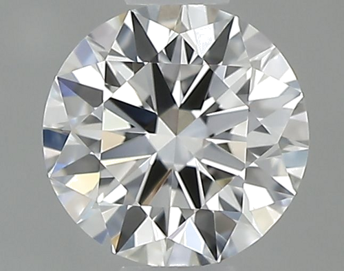 0.42 carat F-VVS1 Excellent cut Natūralus Round Deimantas (1)