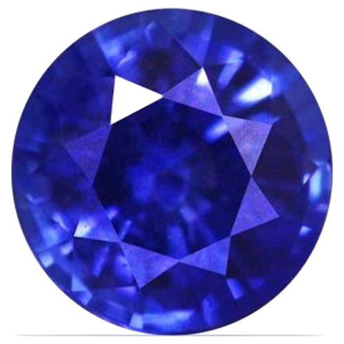 0.58 carat BLUE Round Safyras (1)