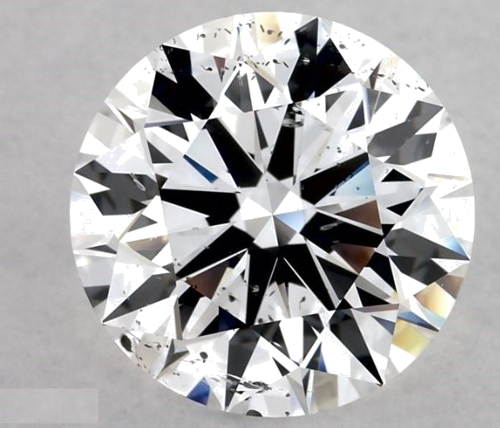 3.51 carat D-SI2 Excellent cut Natūralus Round Deimantas (1)