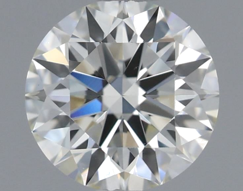 0.53 carat K-VVS2 Excellent cut Natūralus Round Deimantas (1)